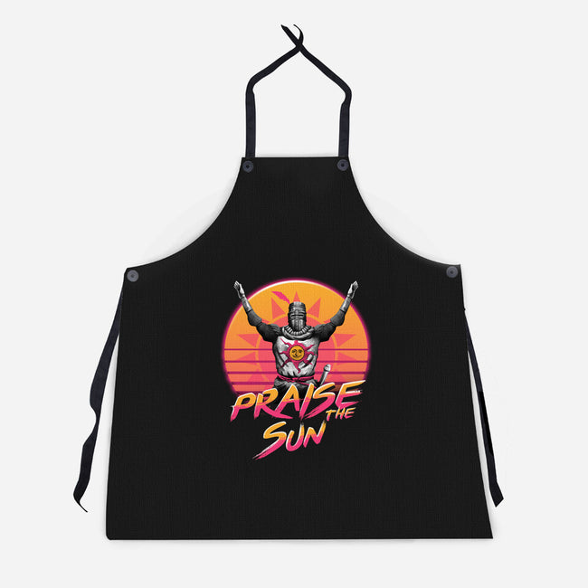 Praise the Sunset Wave-unisex kitchen apron-vp021