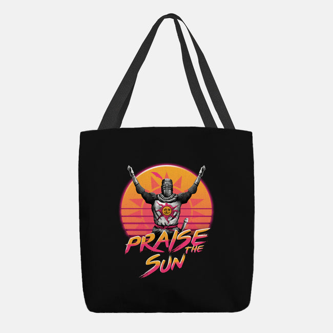Praise the Sunset Wave-none basic tote-vp021