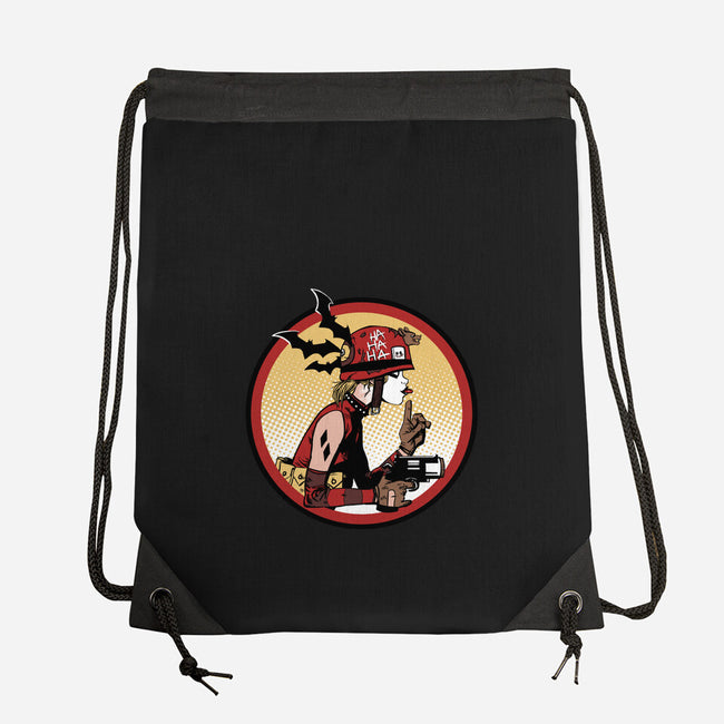 Prank Girl-none drawstring bag-Fishmas