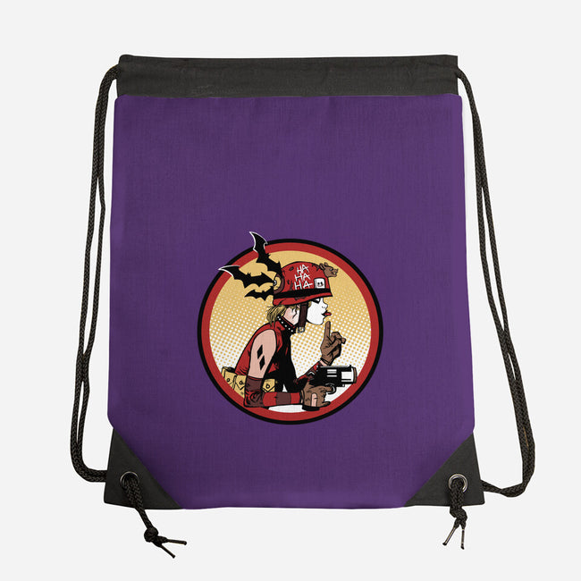 Prank Girl-none drawstring bag-Fishmas