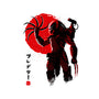 Predator Red-none drawstring bag-albertocubatas