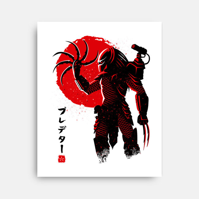 Predator Red-none stretched canvas-albertocubatas