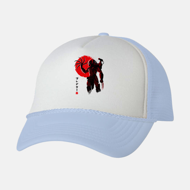 Predator Red-unisex trucker hat-albertocubatas