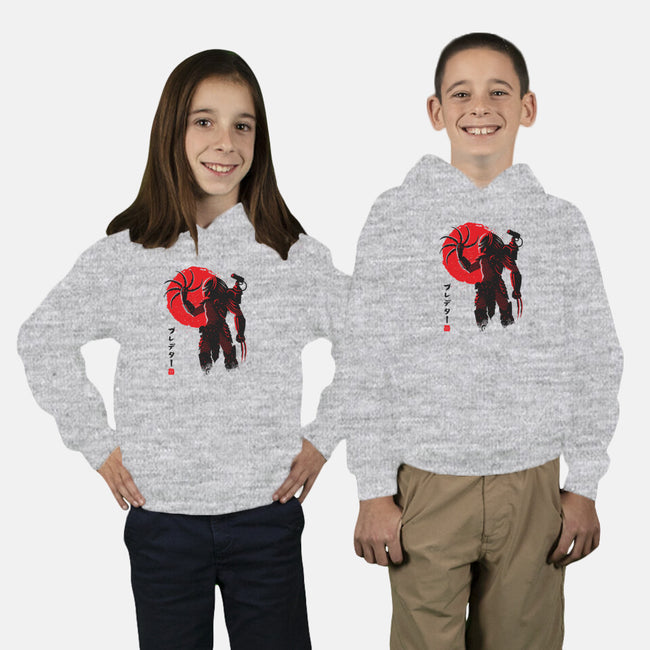 Predator Red-youth pullover sweatshirt-albertocubatas