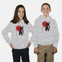 Predator Red-youth pullover sweatshirt-albertocubatas
