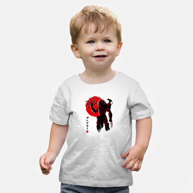 Predator Red-baby basic tee-albertocubatas