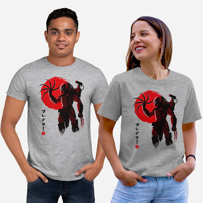 Predator Red-unisex basic tee-albertocubatas