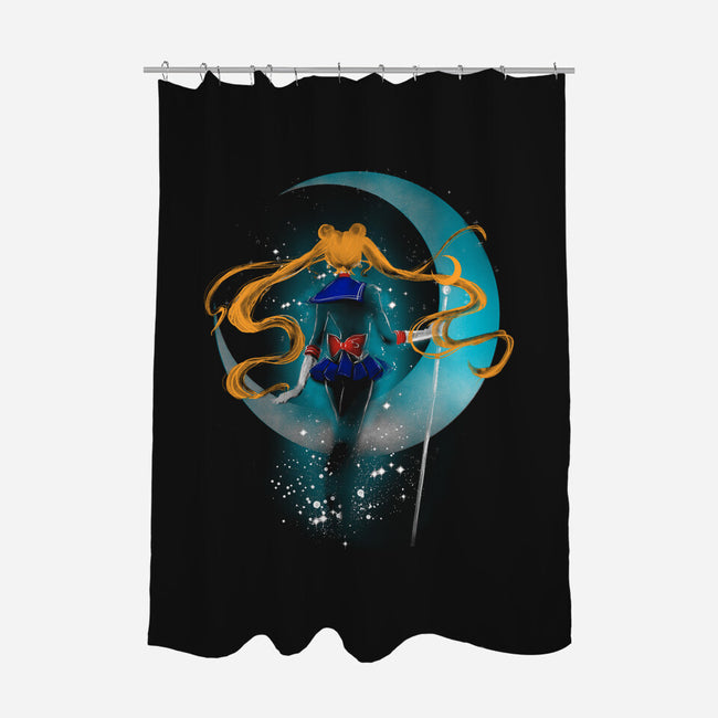 Pretty Guardian of the Galaxy-none polyester shower curtain-kharmazero