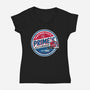 Prime's Autoshop-womens v-neck tee-Nemons