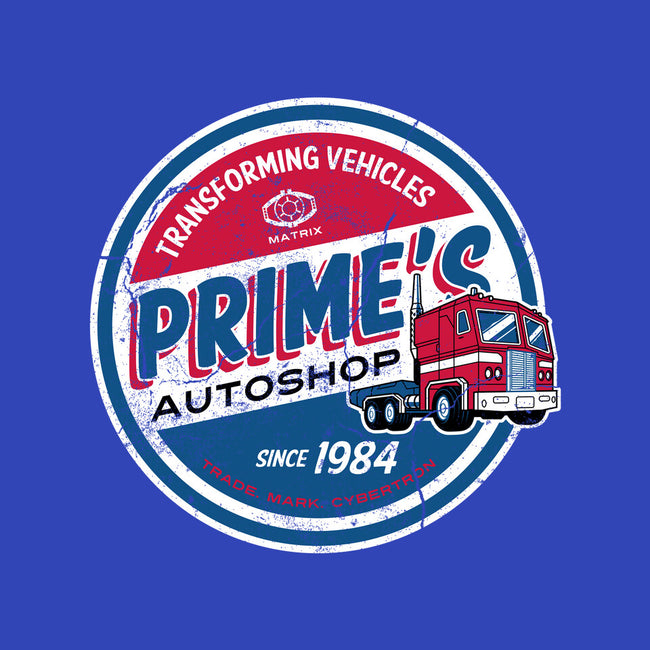 Prime's Autoshop-none removable cover w insert throw pillow-Nemons