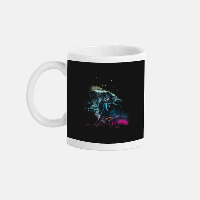 Princess of the Forest-none glossy mug-kharmazero