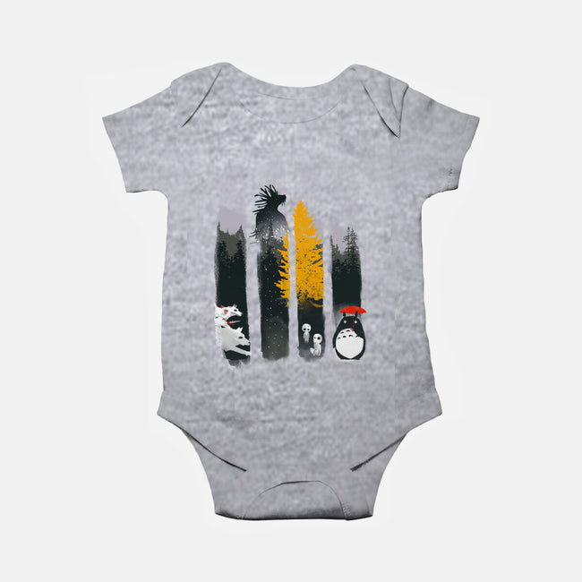 Protectors of the Forest-baby basic onesie-IKILO