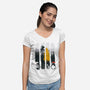 Protectors of the Forest-womens v-neck tee-IKILO