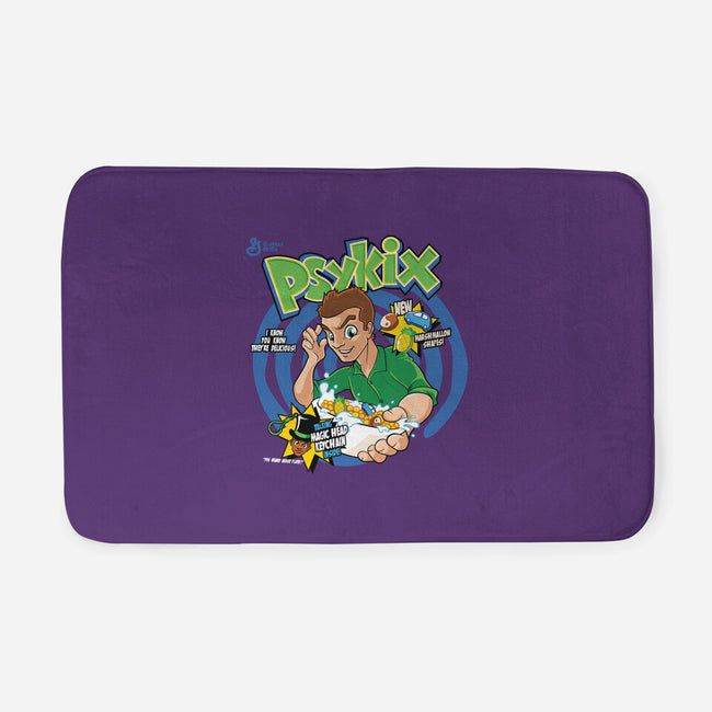 Psykix Cereal-none memory foam bath mat-foureyedesign