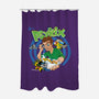 Psykix Cereal-none polyester shower curtain-foureyedesign