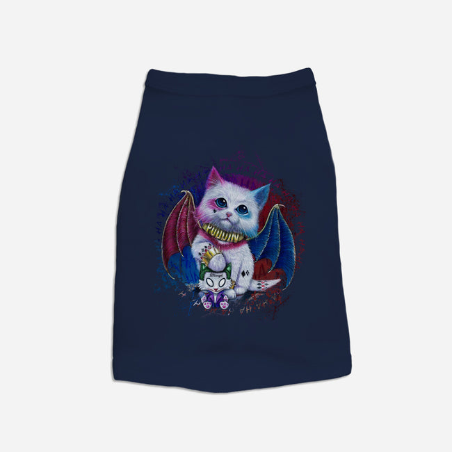 Puddin'-cat basic pet tank-MoniWolf