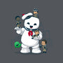 Puft Buddies-womens v-neck tee-DoOomcat