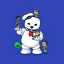 Puft Buddies-womens v-neck tee-DoOomcat