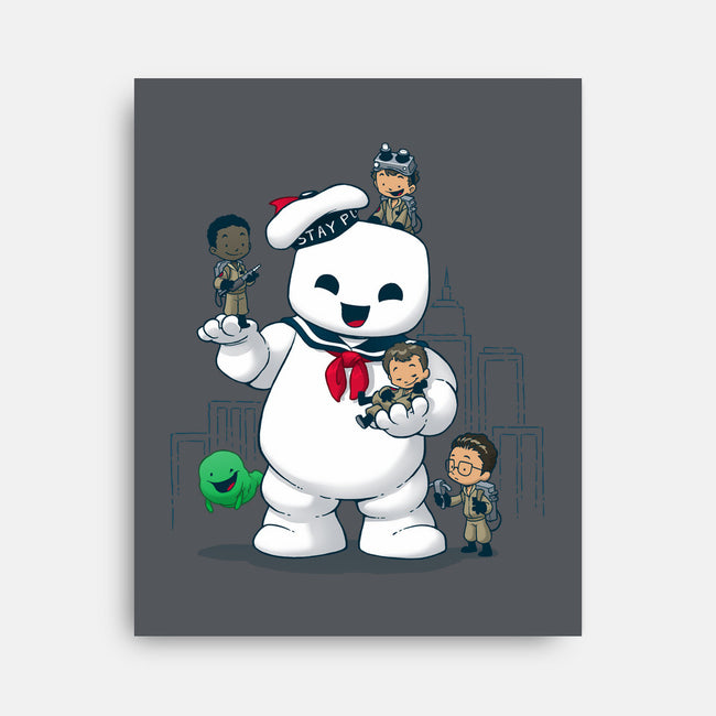 Puft Buddies-none stretched canvas-DoOomcat