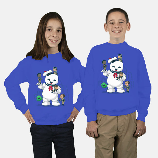 Puft Buddies-youth crew neck sweatshirt-DoOomcat