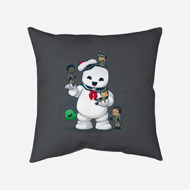 Puft Buddies-none removable cover w insert throw pillow-DoOomcat