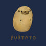 Pugtato-none non-removable cover w insert throw pillow-SophieCorrigan