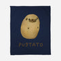 Pugtato-none fleece blanket-SophieCorrigan