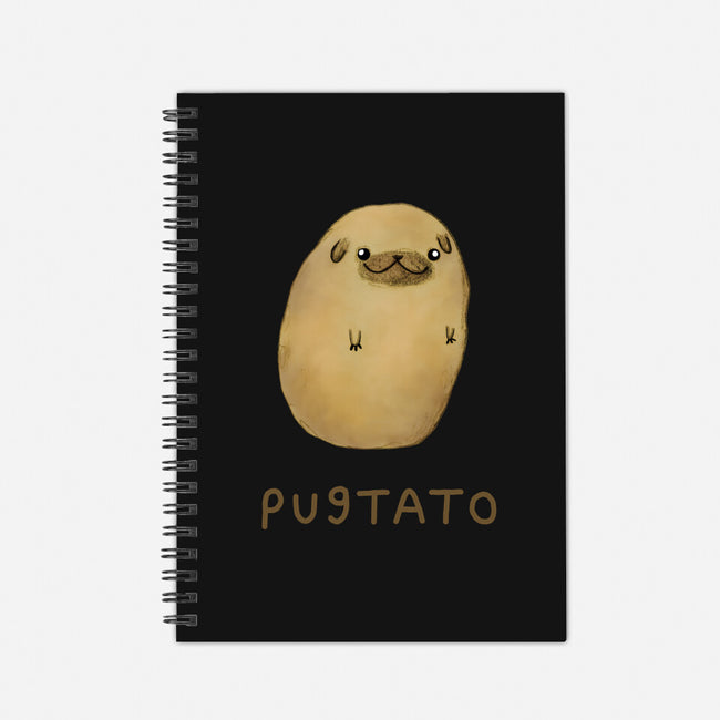 Pugtato-none dot grid notebook-SophieCorrigan