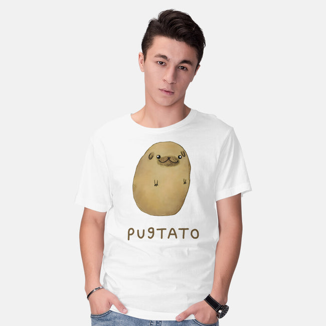 Pugtato-mens basic tee-SophieCorrigan