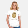 Pugtato-womens fitted tee-SophieCorrigan