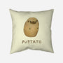 Pugtato-none non-removable cover w insert throw pillow-SophieCorrigan