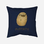 Pugtato-none non-removable cover w insert throw pillow-SophieCorrigan