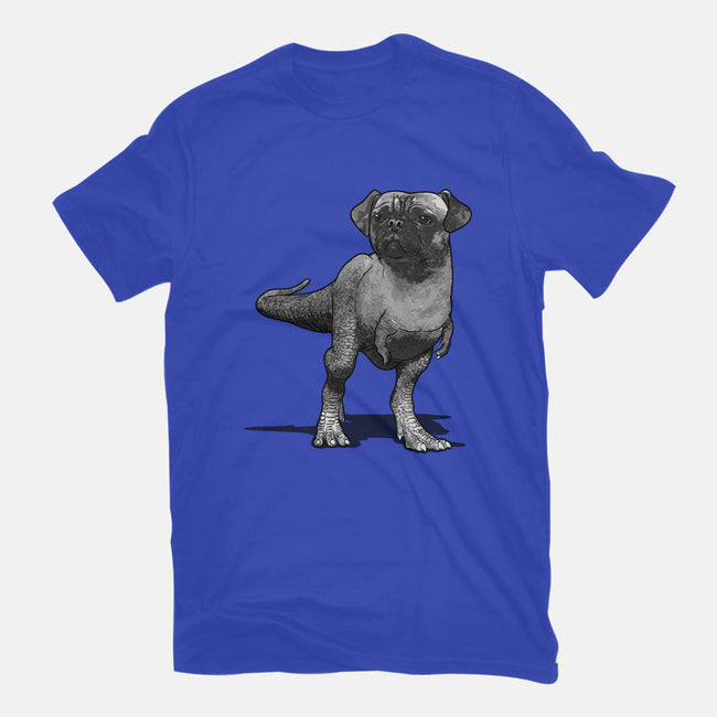 Pugussaurus Rex-mens heavyweight tee-JCMaziu