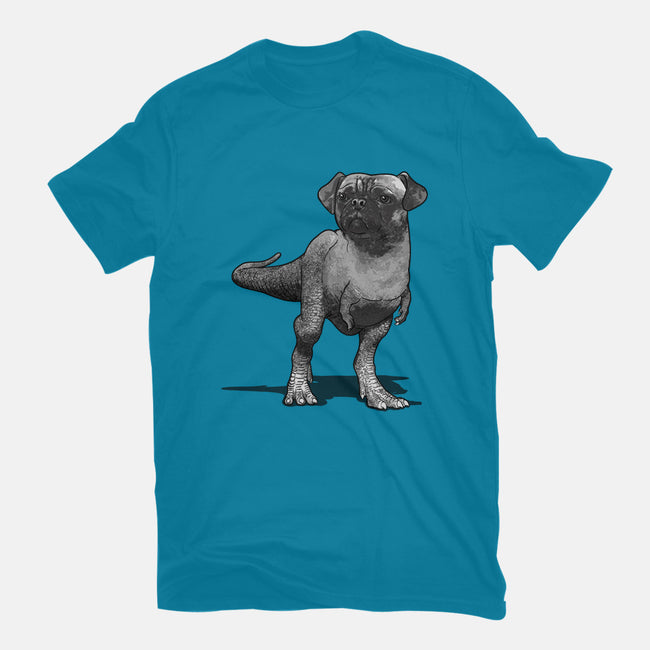 Pugussaurus Rex-mens heavyweight tee-JCMaziu