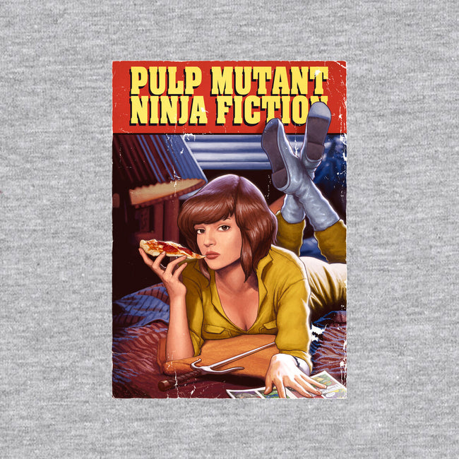 Pulp Mutant Ninja Fiction-womens fitted tee-Moutchy