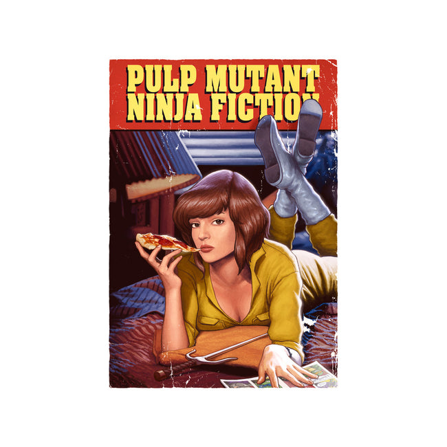 Pulp Mutant Ninja Fiction-none matte poster-Moutchy