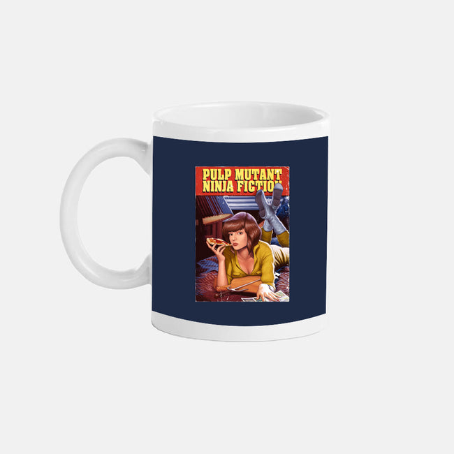 Pulp Mutant Ninja Fiction-none glossy mug-Moutchy