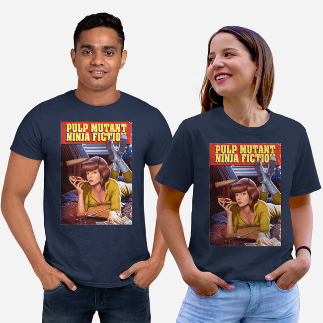 Pulp Mutant Ninja Fiction-unisex basic tee-Moutchy