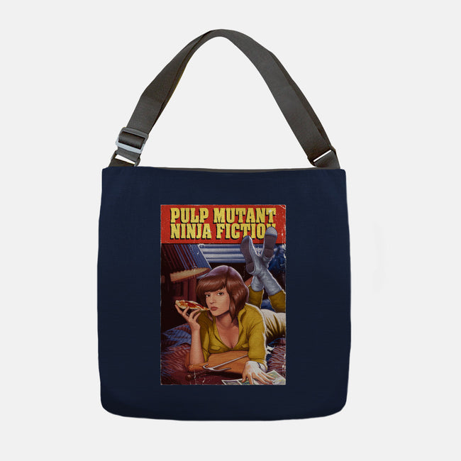 Pulp Mutant Ninja Fiction-none adjustable tote-Moutchy