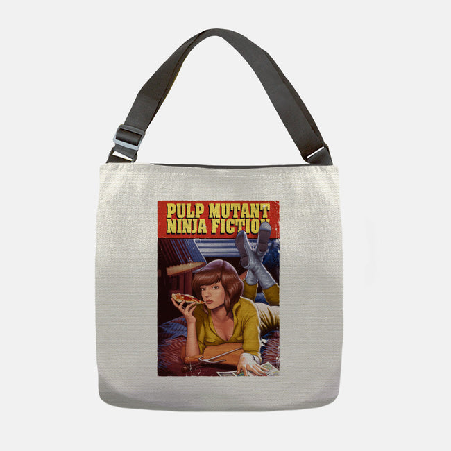 Pulp Mutant Ninja Fiction-none adjustable tote-Moutchy