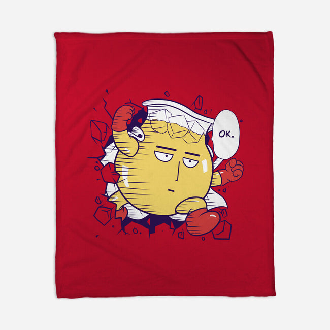 Punch-Aid-none fleece blanket-KindaCreative