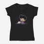 Purple Rain-womens v-neck tee-SuperEmoFriends