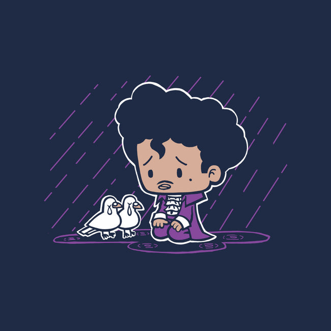 Purple Rain-none beach towel-SuperEmoFriends