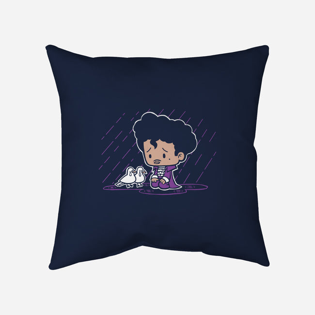Purple Rain-none removable cover w insert throw pillow-SuperEmoFriends