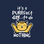 Purrfect Day-womens racerback tank-NemiMakeit