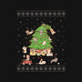 Purrrfect Christmas-none removable cover w insert throw pillow-LiRoVi
