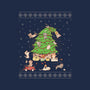 Purrrfect Christmas-none removable cover w insert throw pillow-LiRoVi