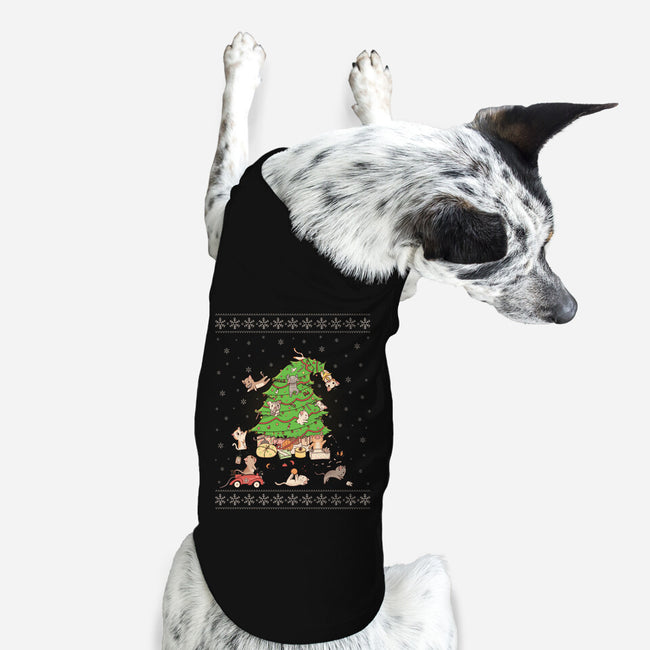 Purrrfect Christmas-dog basic pet tank-LiRoVi