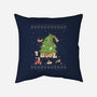 Purrrfect Christmas-none removable cover w insert throw pillow-LiRoVi