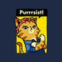 Purrrsist!-none drawstring bag-vomaria